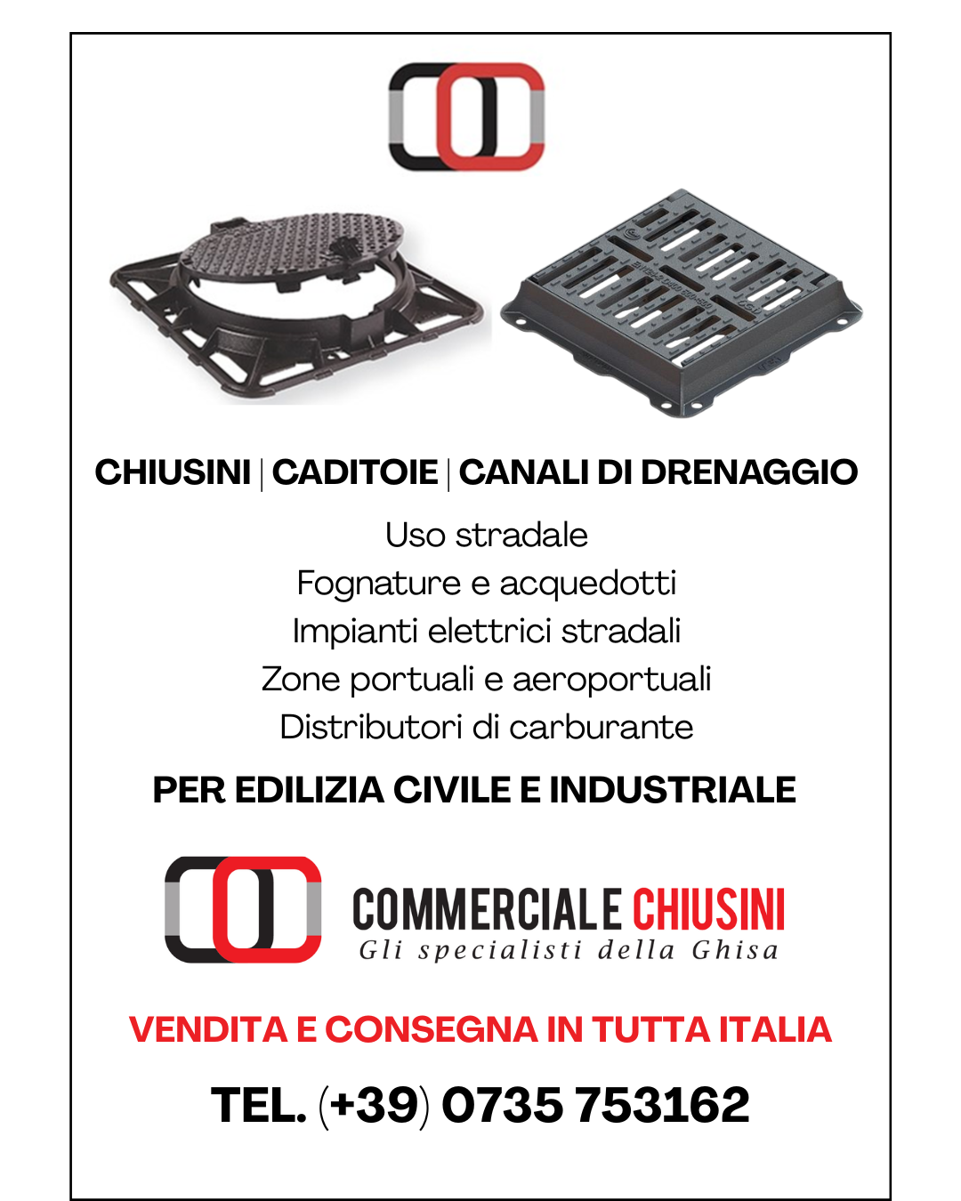 Commerciale Chiusini in Ghisa San Benedetto del Tronto Ascoli Piceno